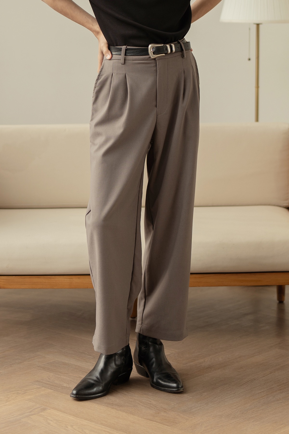 Luca Pleated Pants