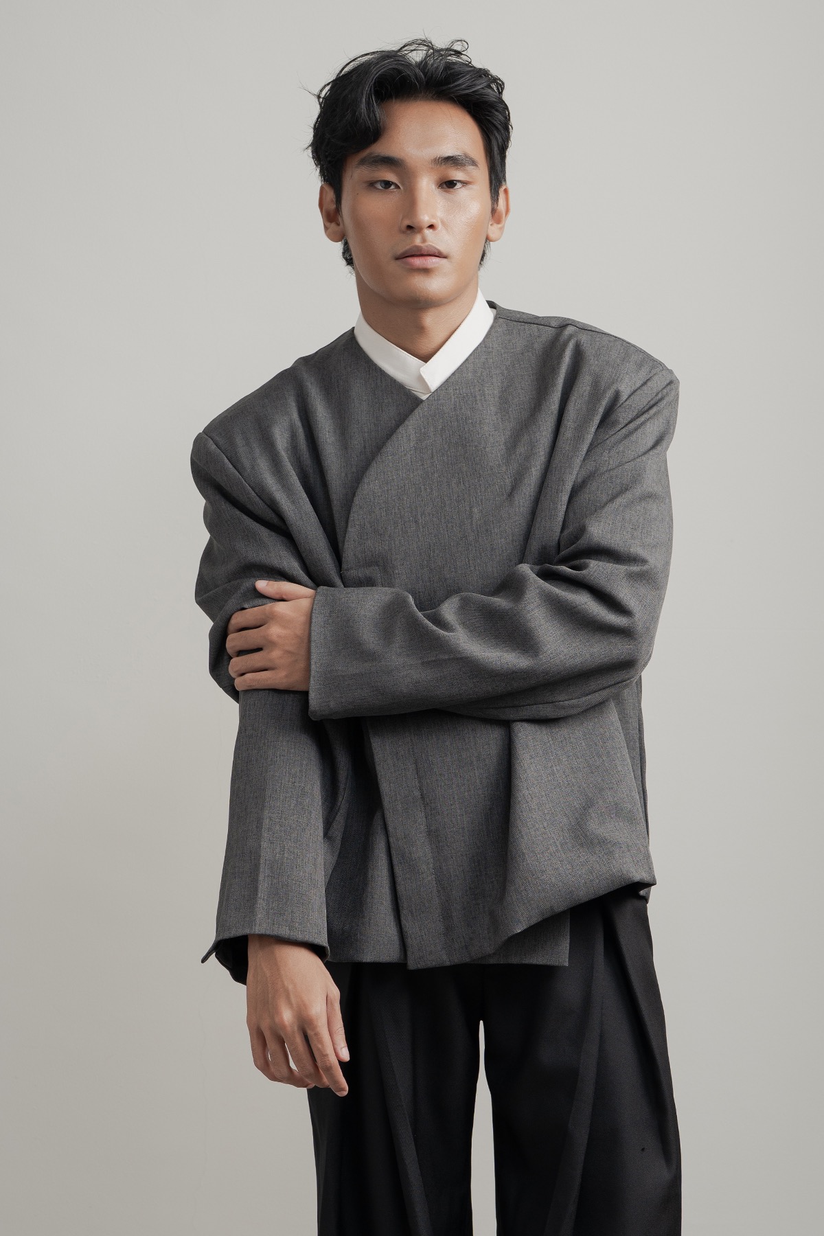 Oscar Jacket in Granite