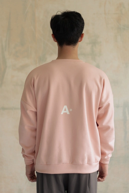 Image of Origin Sweatshirt in Coral Pink