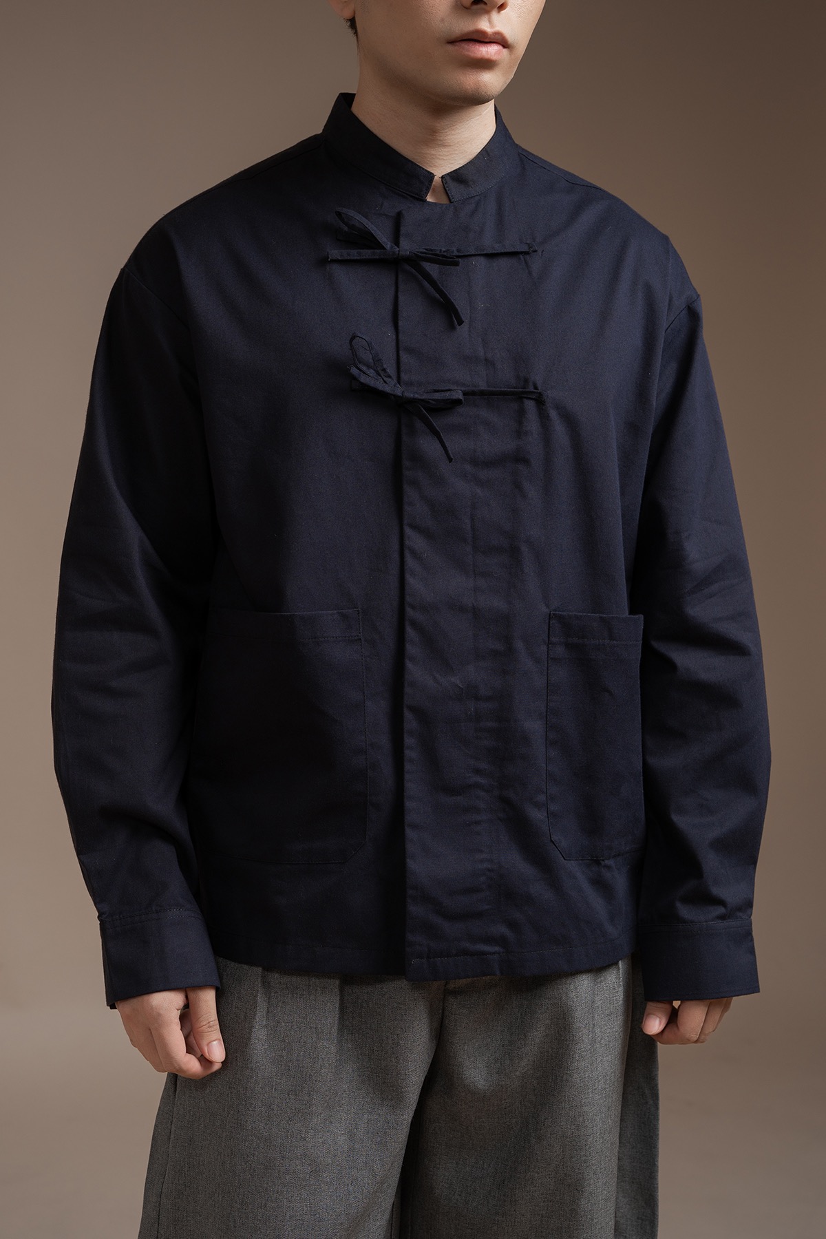Sheng Long Shirt in Navy