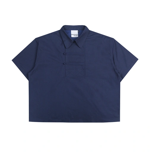 Image of Celestial Collection Kai Oriental Boxy Shirt