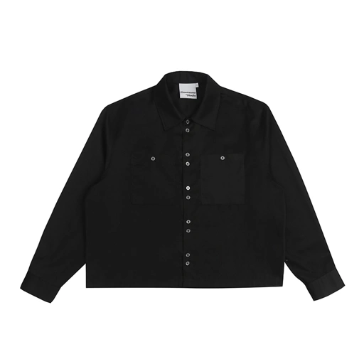 Image of Desmond Long Sleeve Cropped Shirt