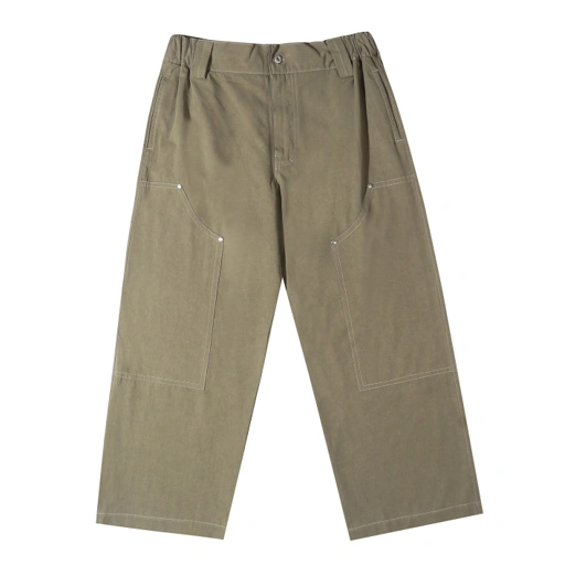 Image of Gustav Everyday Painter Pants. Olive