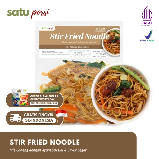 Image of Satu Porsi Stir Fried Noodle