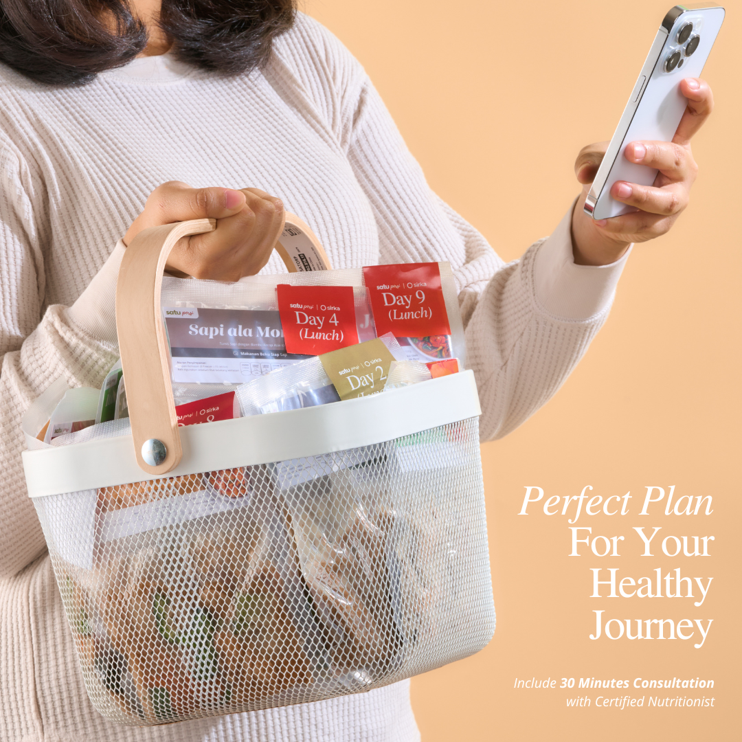 Satu Porsi 10 Days Meal Subscription: Weight Management Plan