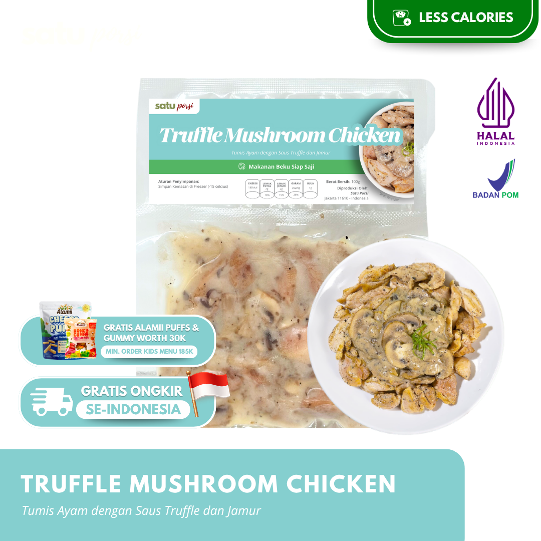 Satu Porsi Truffle Mushroom Chicken