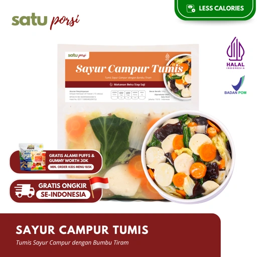 Satu Porsi Sayur Campur Tumis