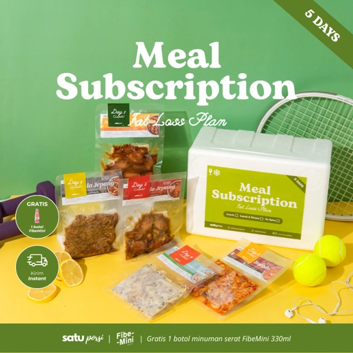Satu Porsi 5 Days Meal Subscription: Fat Loss Plan