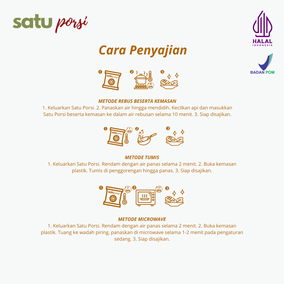 Satu Porsi Whole Grain Brown Rice