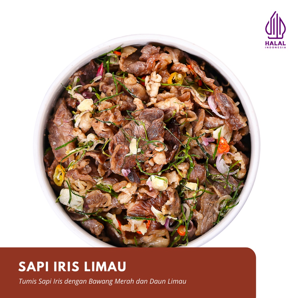 Satu Porsi Sapi Iris Limau