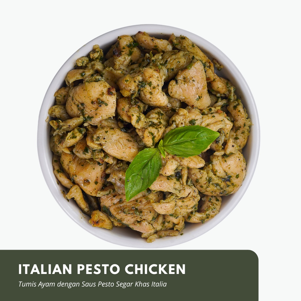 Satu Porsi Italian Pesto Chicken