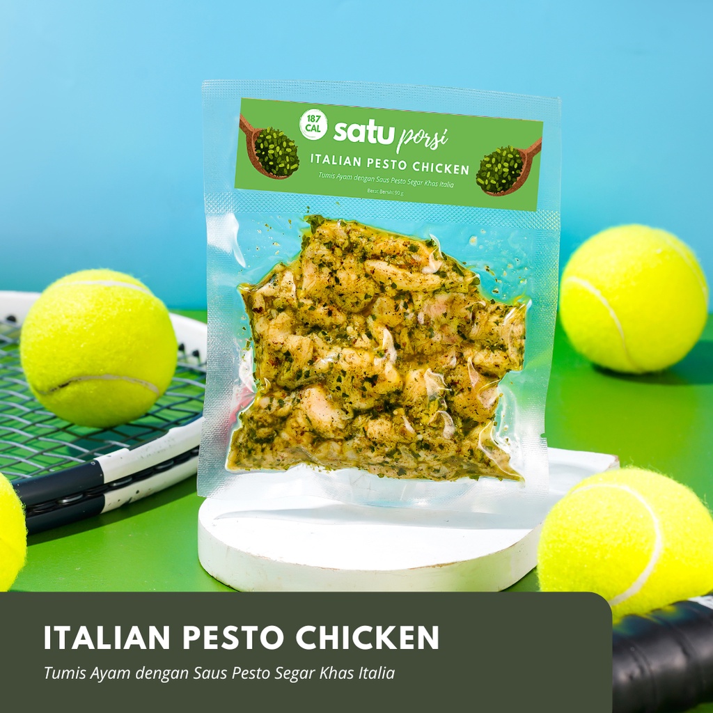 Satu Porsi Italian Pesto Chicken
