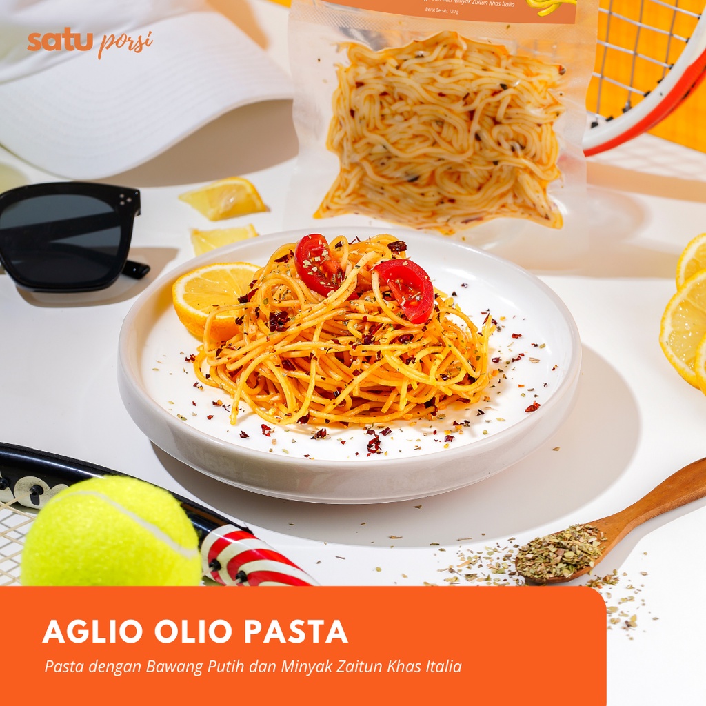 Satu Porsi Aglio Olio Pasta