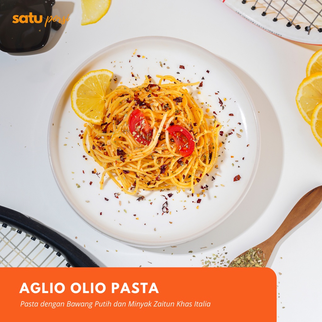 Satu Porsi Aglio Olio Pasta