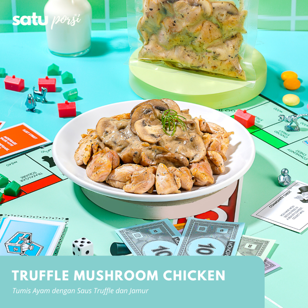 Satu Porsi Truffle Mushroom Chicken