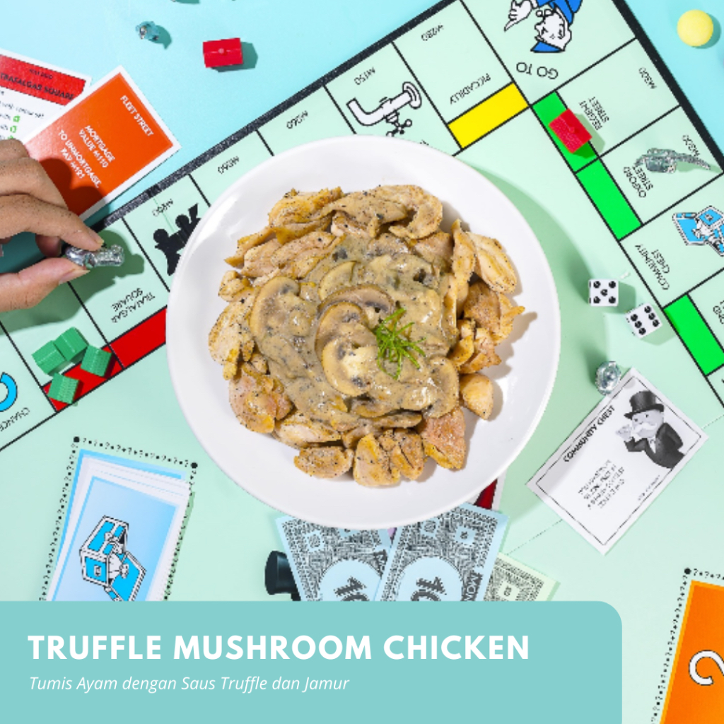 Satu Porsi Truffle Mushroom Chicken