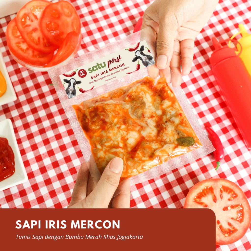 Satu Porsi Sapi Iris Mercon