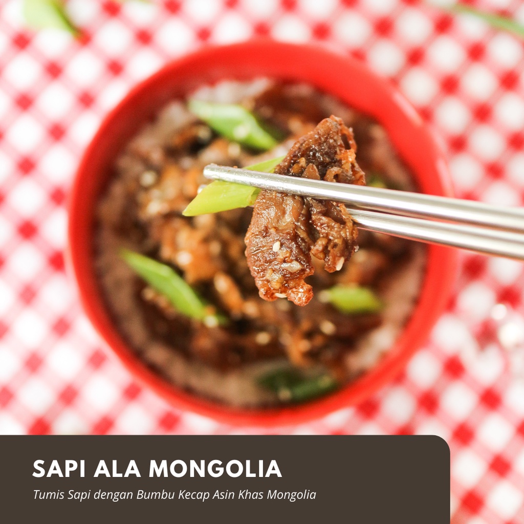 Satu Porsi Sapi ala Mongolia