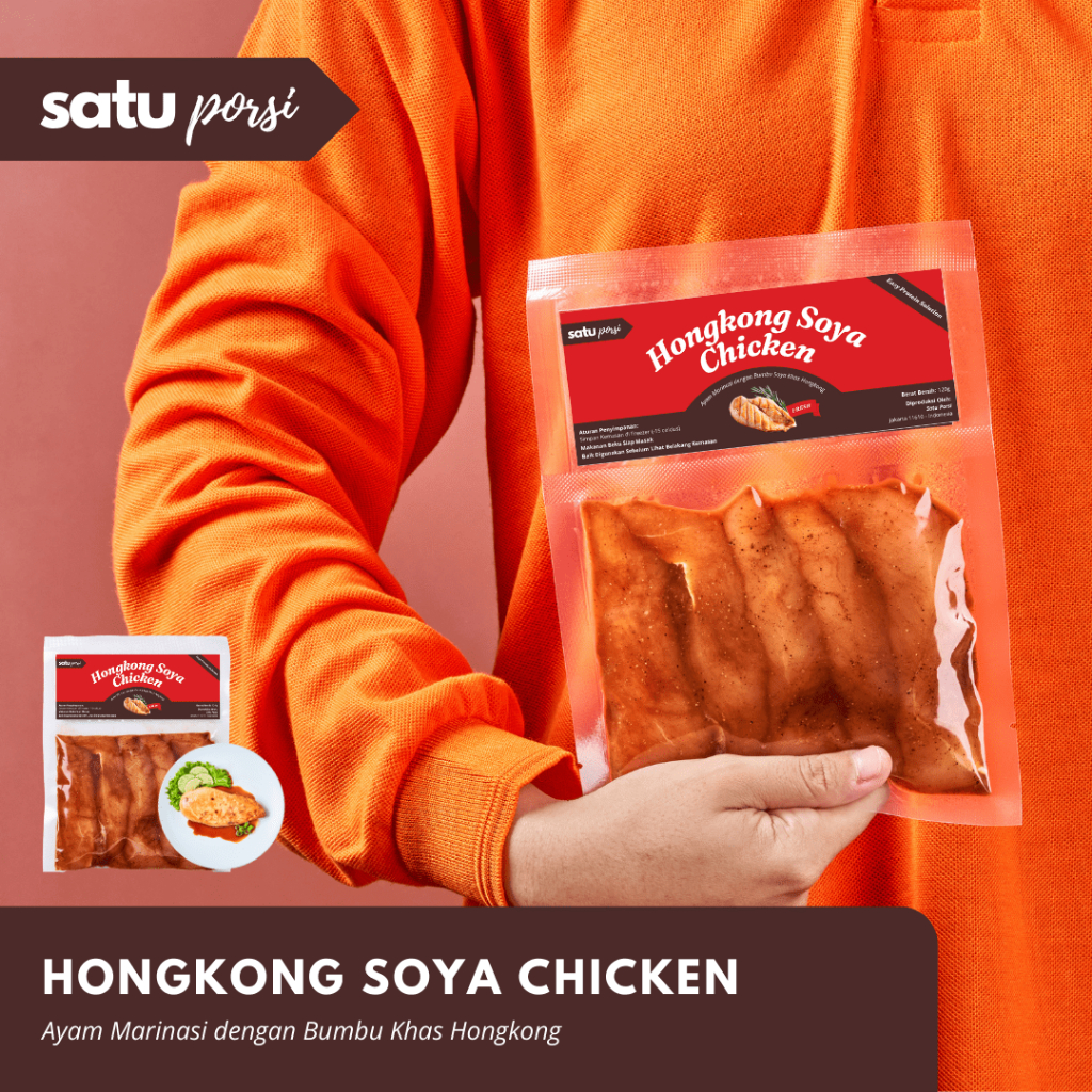 Frozen Food Satu Porsi Siap Masak Hongkong Soya Chicken