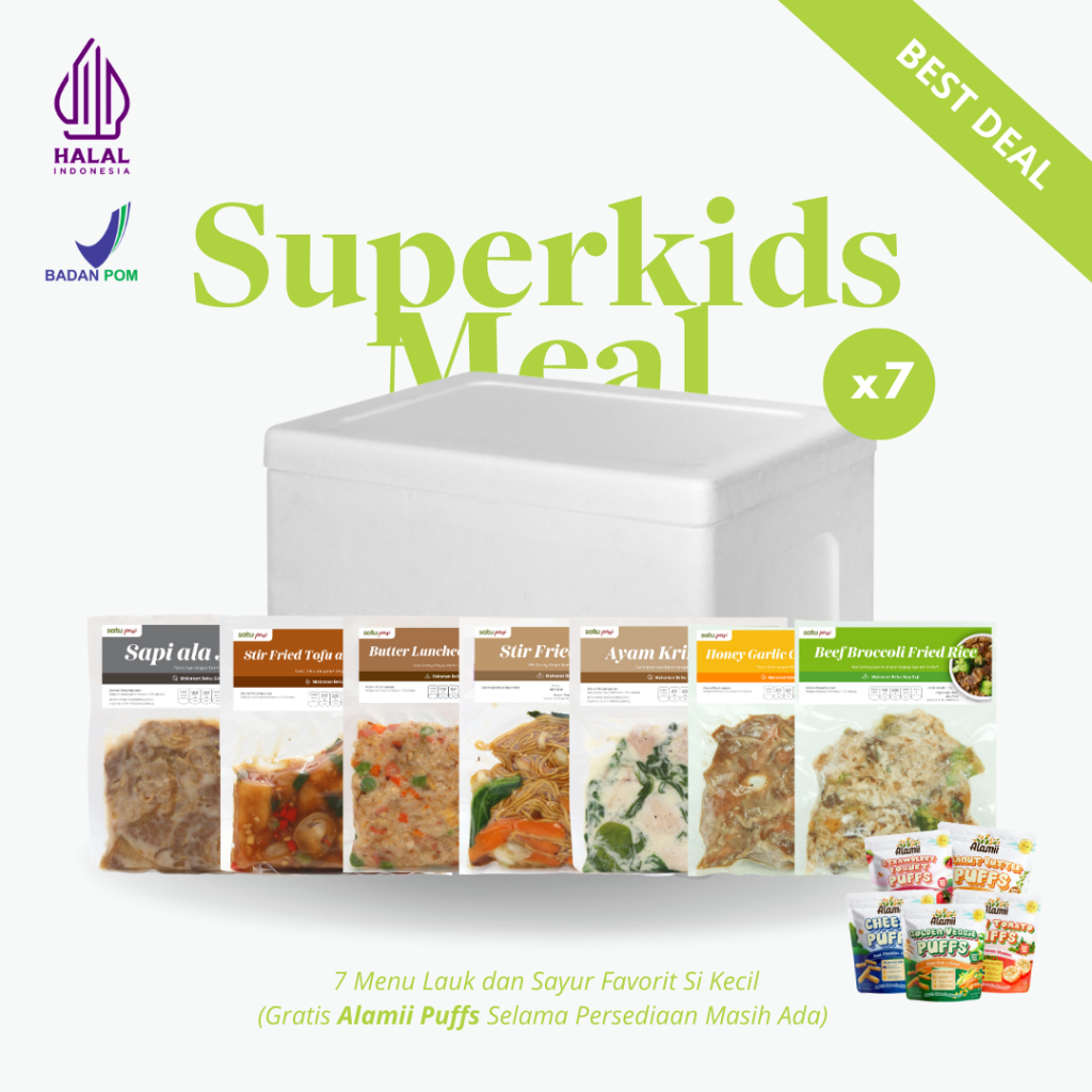 Satu Porsi Superkids Meal