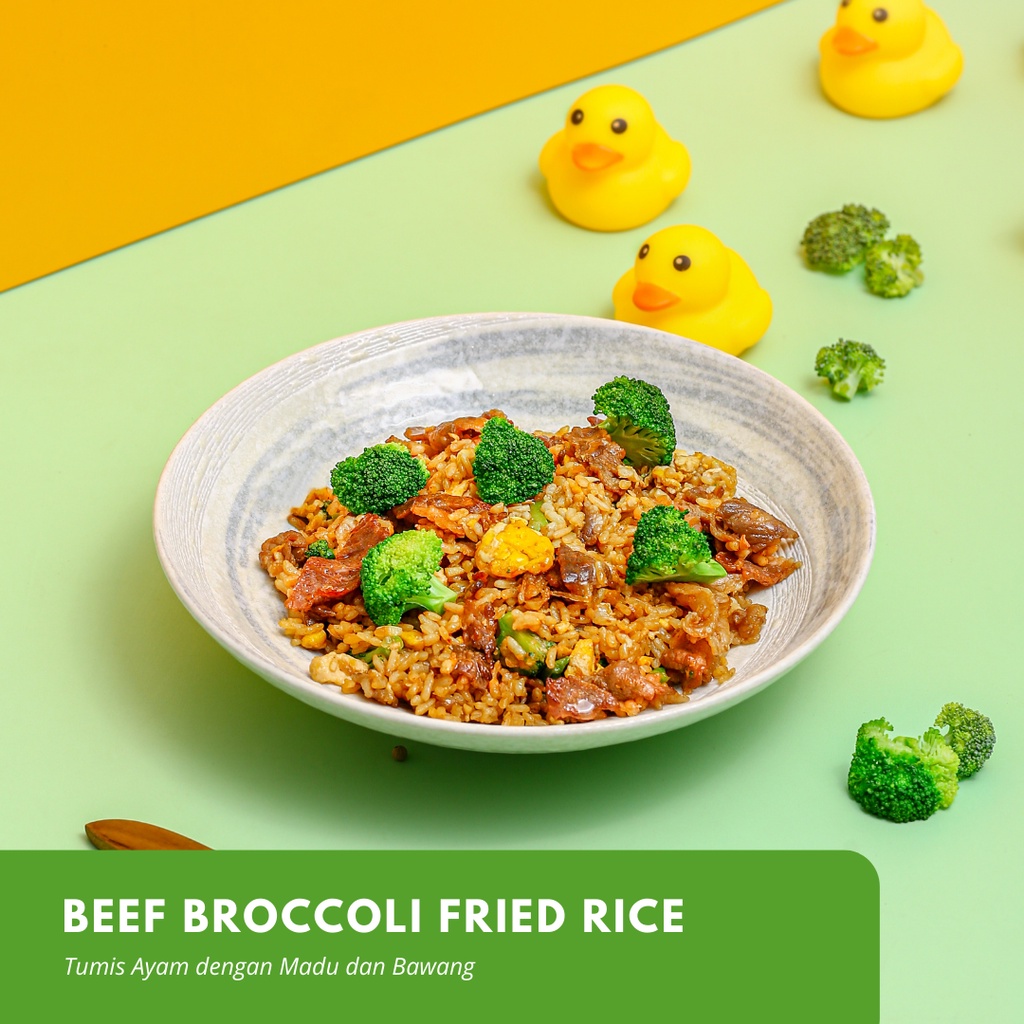Satu Porsi Beef Broccoli Fried Rice