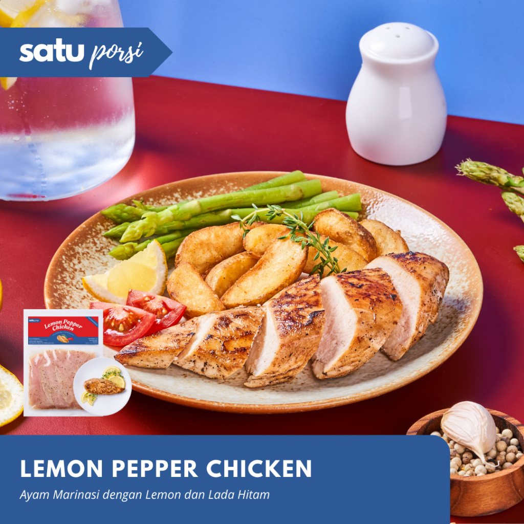 Frozen Food Satu Porsi Siap Masak Lemon Pepper Chicken