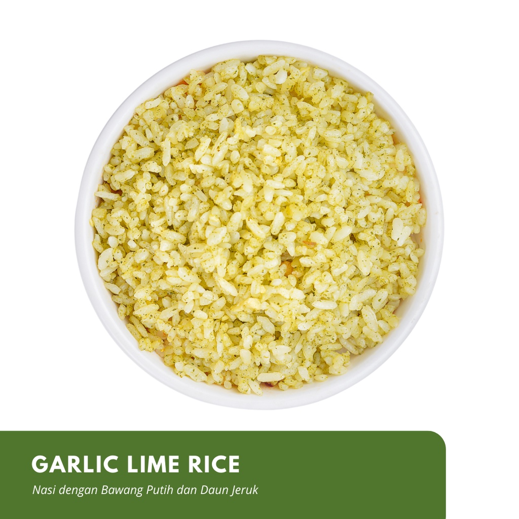 Satu Porsi Garlic Lime Rice
