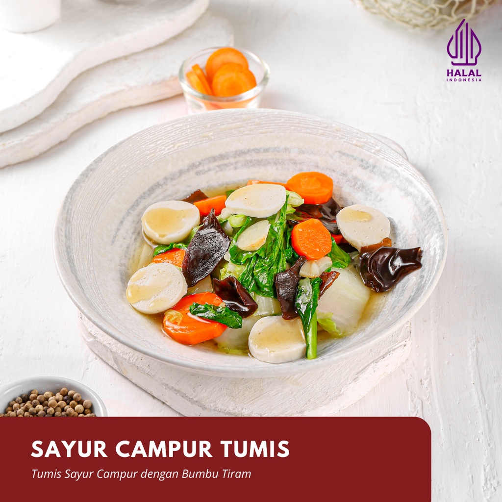 Satu Porsi Sayur Campur Tumis