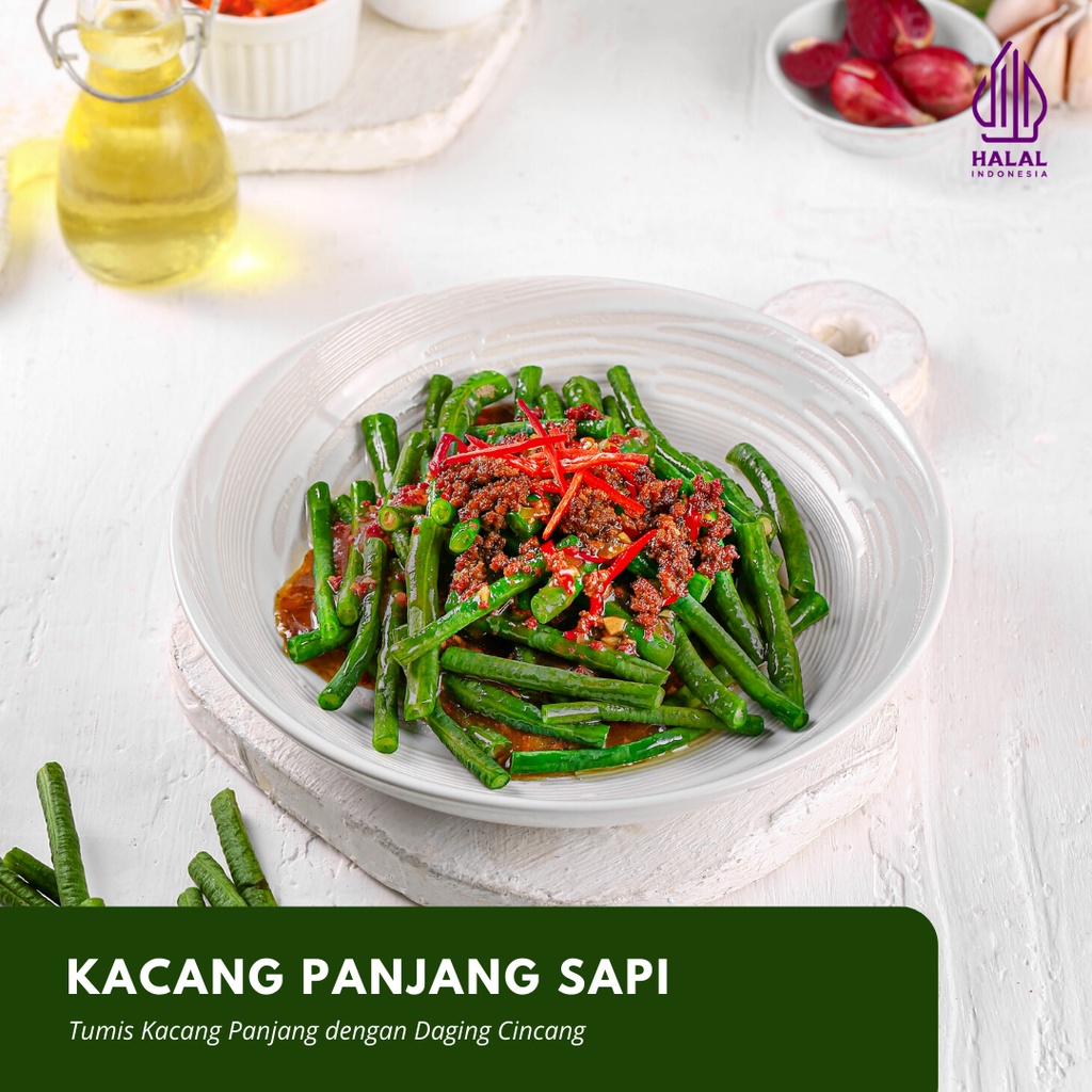 Satu Porsi Kacang Panjang Sapi