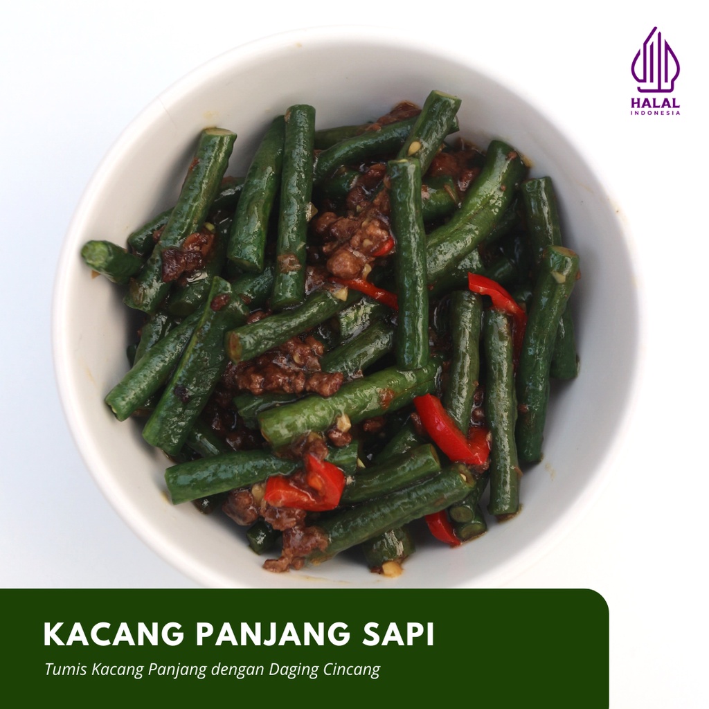 Satu Porsi Kacang Panjang Sapi