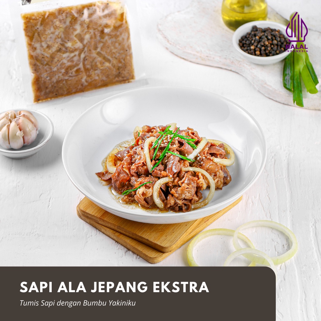Satu Porsi Sapi ala Jepang Ekstra