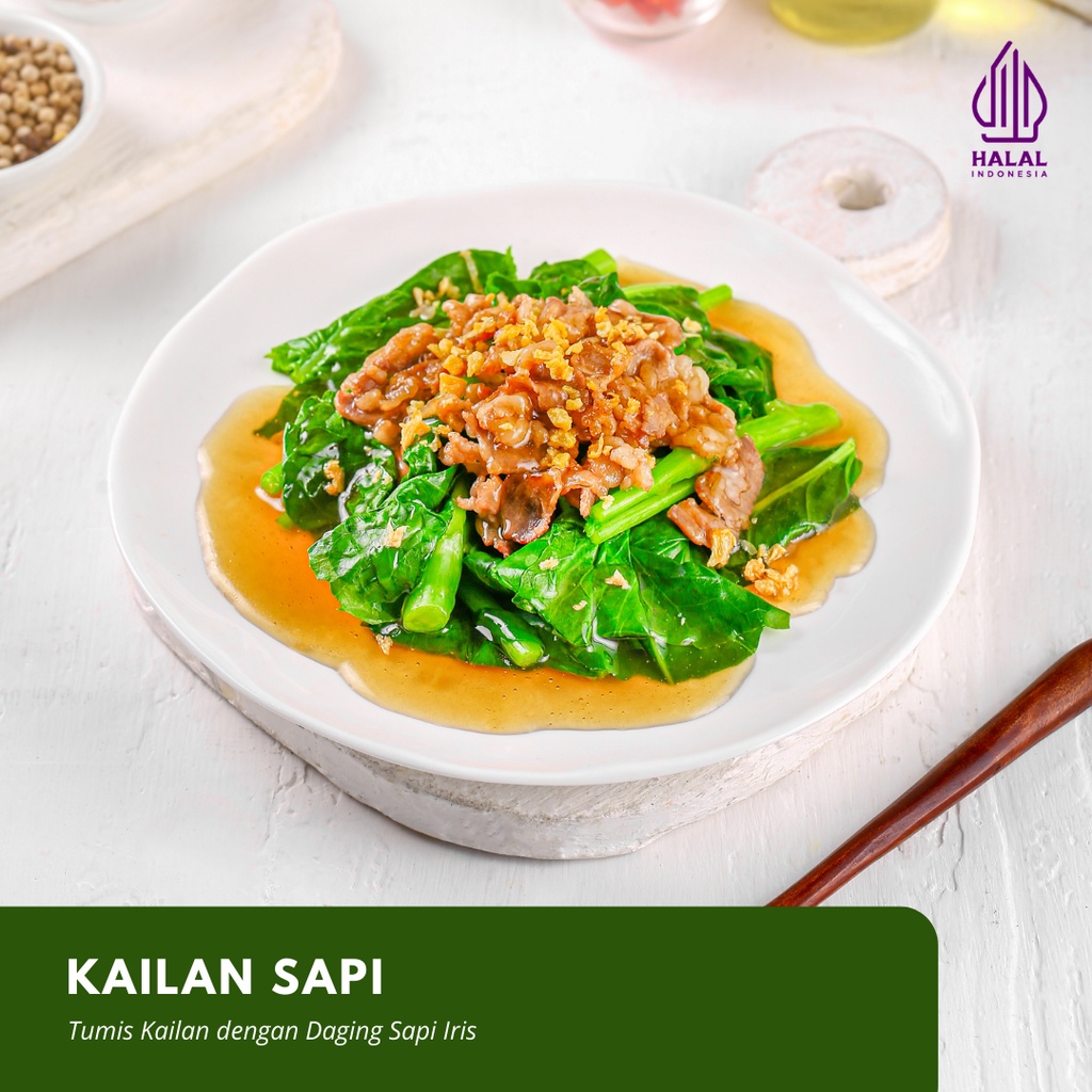 Satu Porsi Kailan Sapi