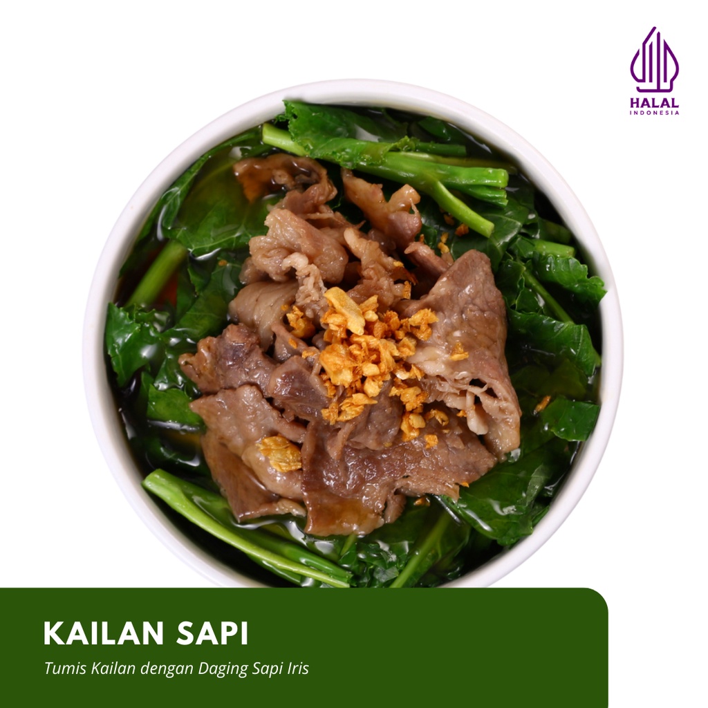 Satu Porsi Kailan Sapi