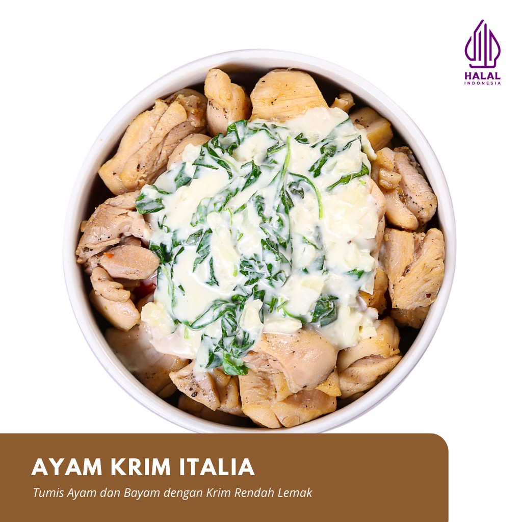Satu Porsi Ayam Krim Italia