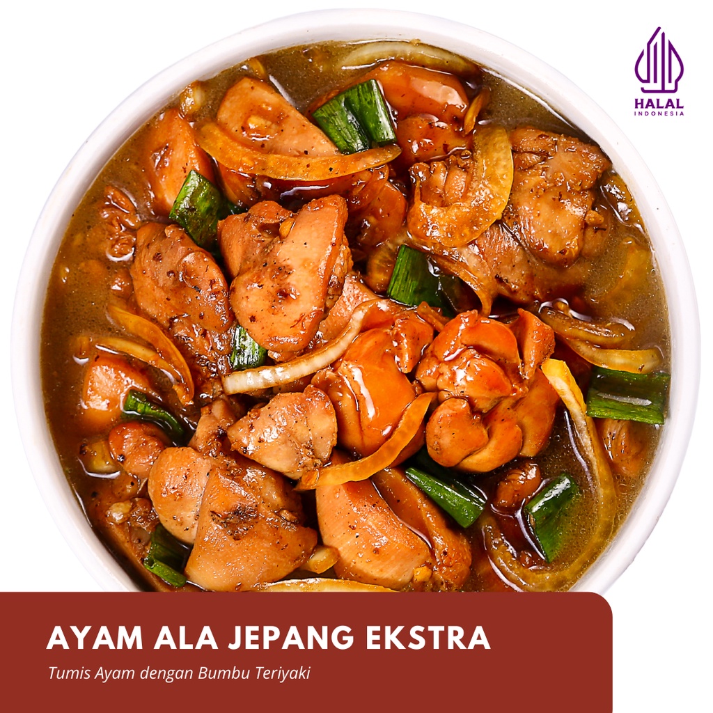 Satu Porsi Ayam ala Jepang Ekstra