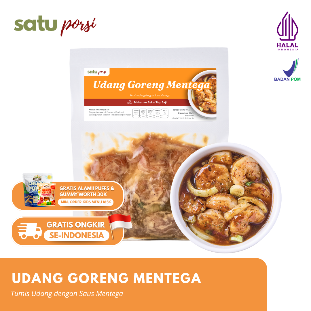 Satu Porsi Udang Goreng Mentega
