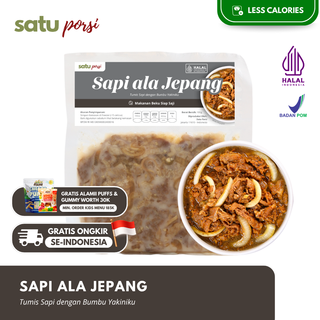 Satu Porsi Sapi Ala Jepang