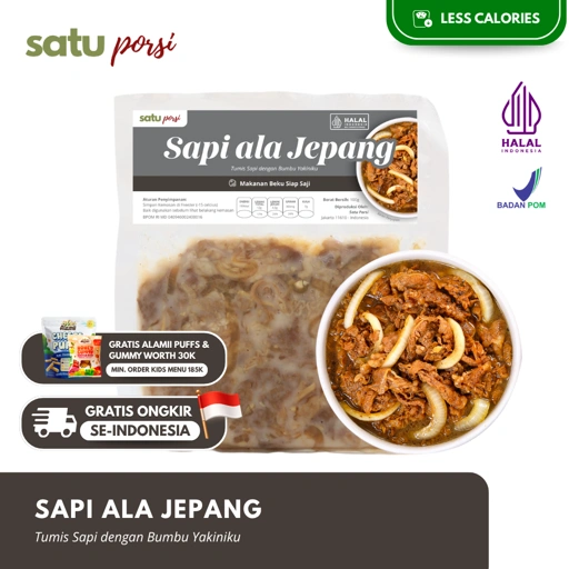 Image of Satu Porsi Sapi Ala Jepang