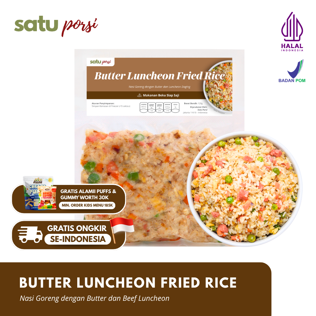Satu Porsi Butter Luncheon Fried Rice