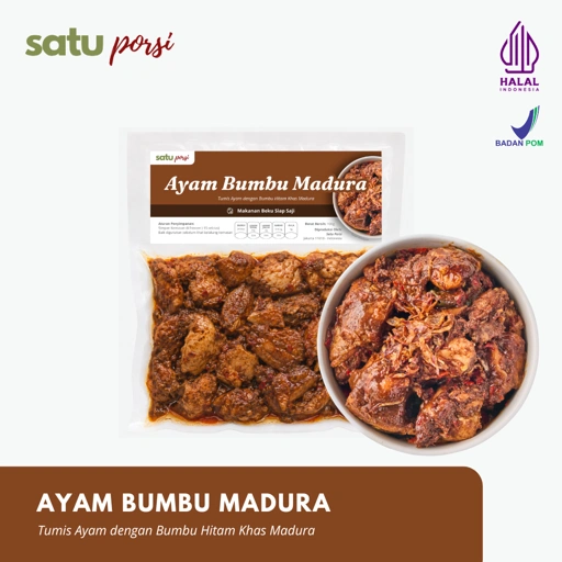 Satu Porsi Ayam Bumbu Madura
