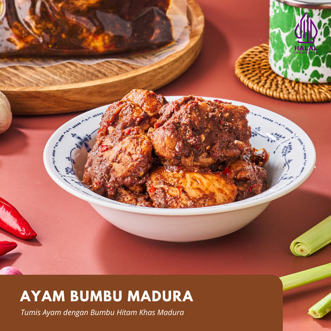Satu Porsi Ayam Bumbu Madura