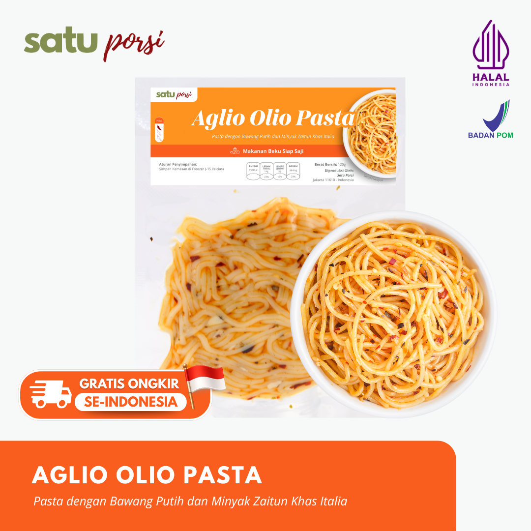 Satu Porsi Aglio Olio Pasta