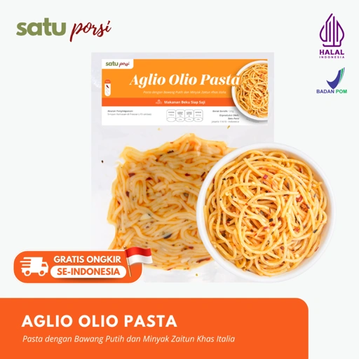 Image of Satu Porsi Aglio Olio Pasta