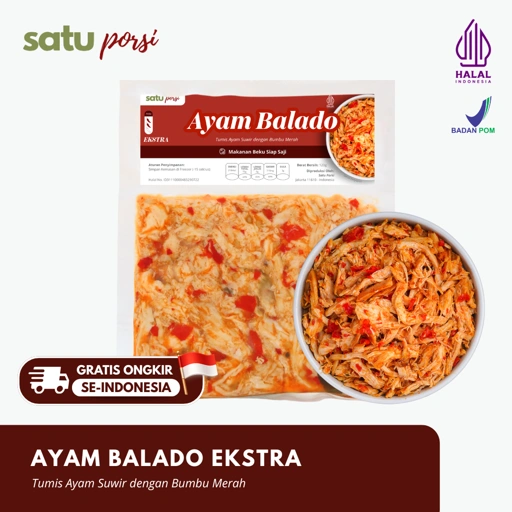 Satu Porsi Ayam Balado Ekstra