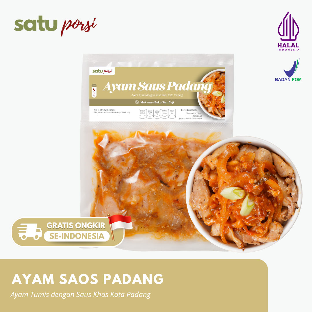Satu Porsi Ayam Saus Padang