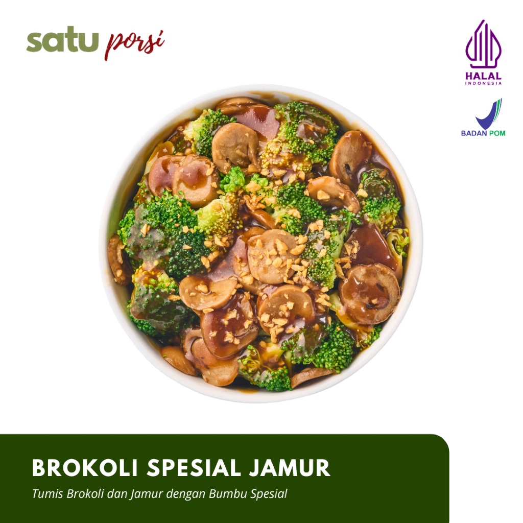 Satu Porsi Brokoli Spesial Jamur
