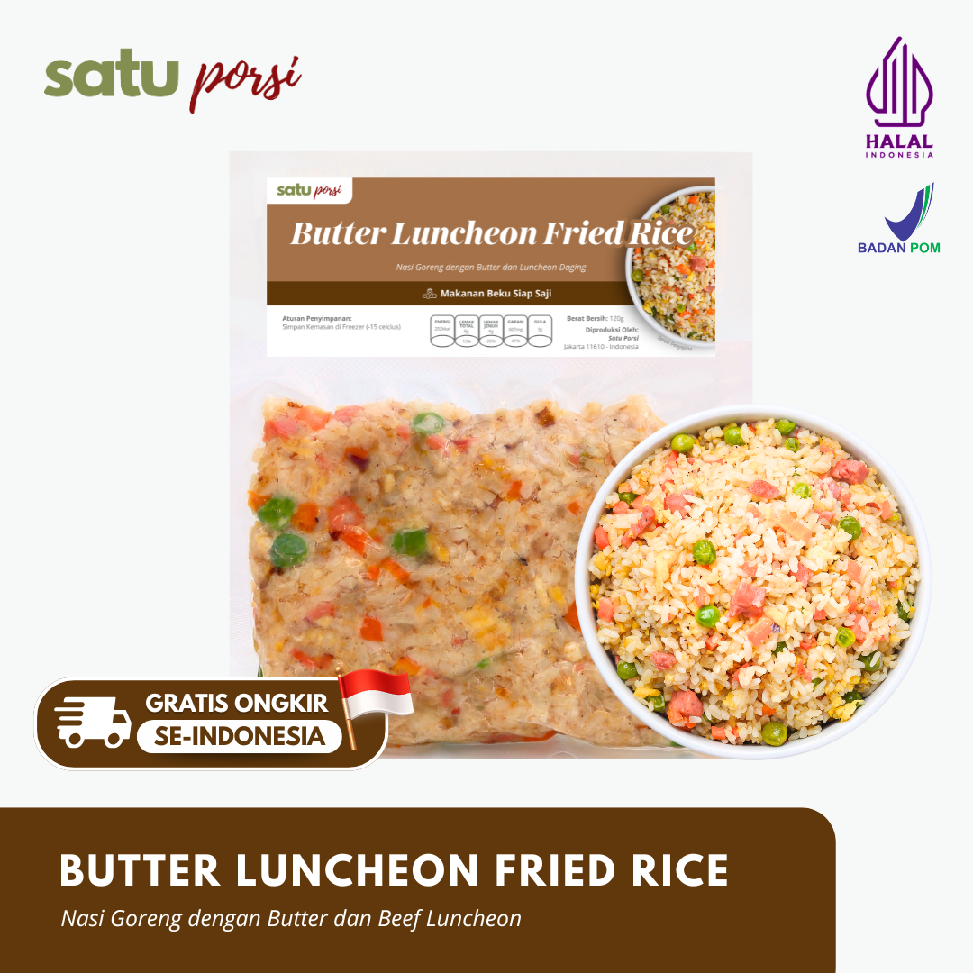 Satu Porsi Butter Luncheon Fried Rice