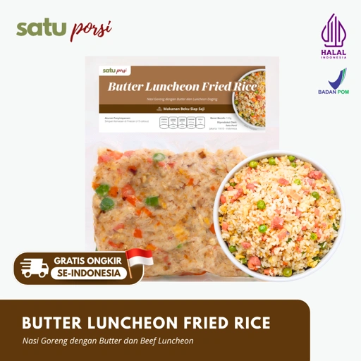 Satu Porsi Butter Luncheon Fried Rice