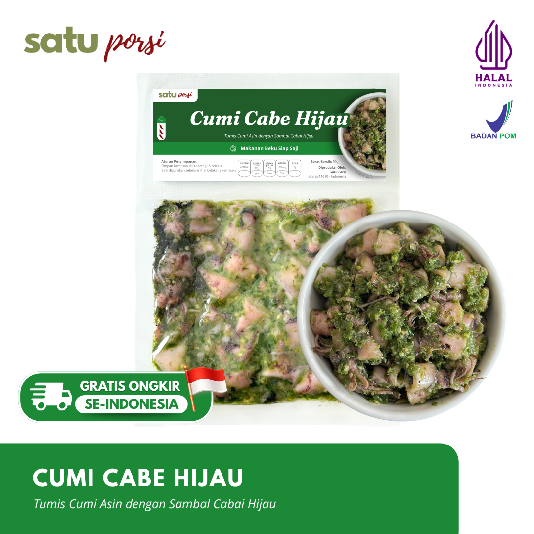 Satu Porsi Cumi Cabe Hijau