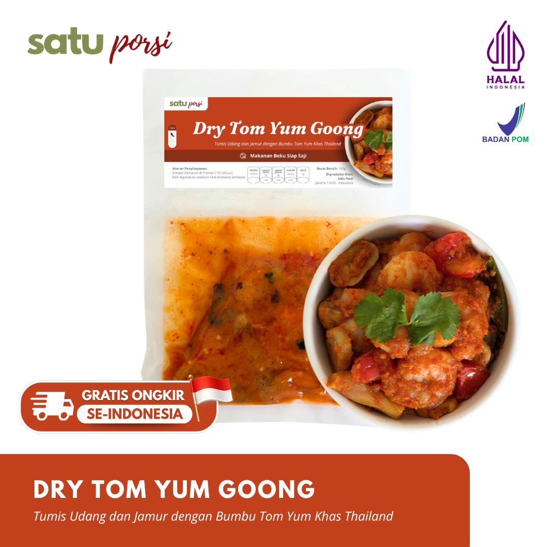 Satu Porsi Dry Tom Yum Goong
